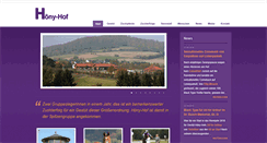 Desktop Screenshot of gestuet-hoeny-hof.de